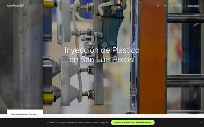 POSICIONA TU CAPACIDAD DE INYECCIÓN DE PLÁSTICO AUTOMOTRIZ