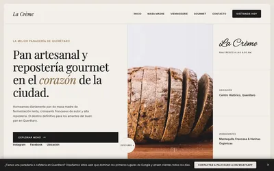 Panadería gourmet · Querétaro