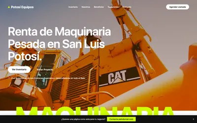 POSICIONA TU FLOTA DE MAQUINARIA PESADA EN SAN LUIS POTOSÍ