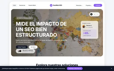 Equipo de topografía y drones — México