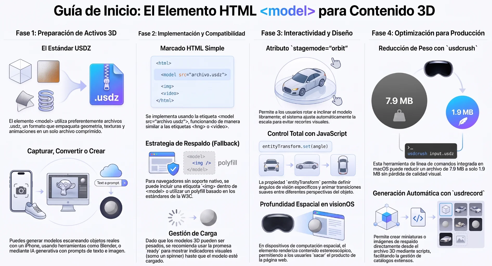 EL ELEMENTO HTML <model> Y EL 3D NATIVO EN LA WEB