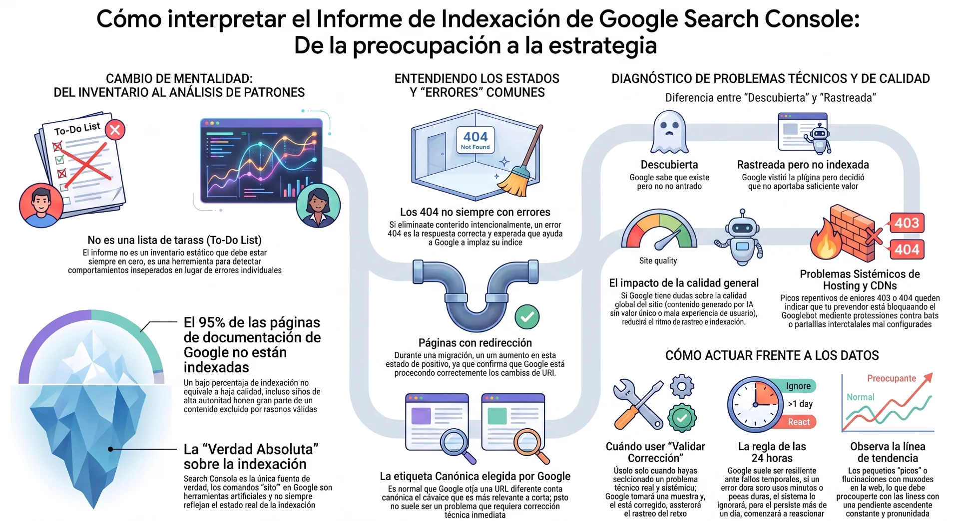 INTERPRETACIÓN ESTRATÉGICA DEL INFORME DE INDEXACIÓN DE PÁGINAS EN GOOGLE SEARCH CONSOLE