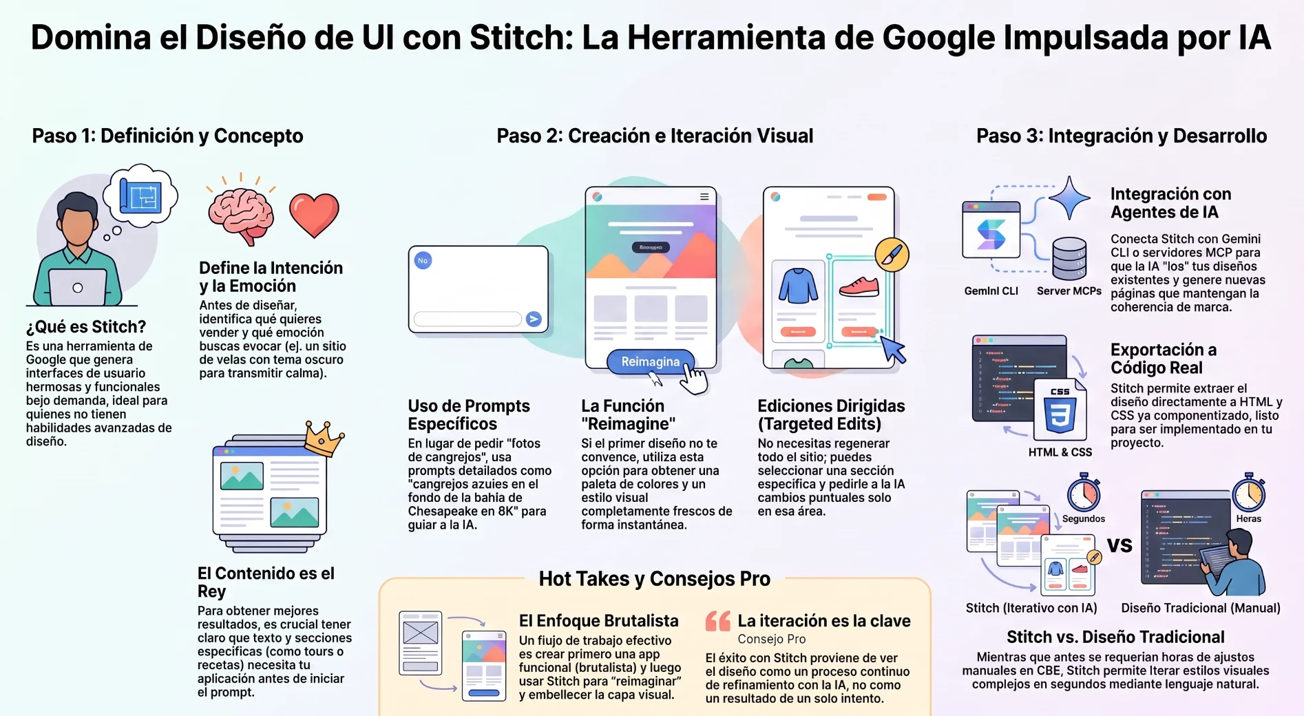 EL FIN DE LA ERA DE LAS 'CAJAS GRISES': POR QUÉ GOOGLE STITCH CAMBIA EL FRONTEND