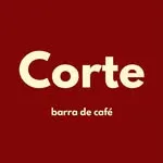 Logo de Corte Barra de Café